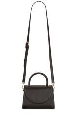 Sasha Top Handle Bag in Black olga berg
