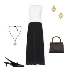 Sasha Top Handle Bag in Black olga berg