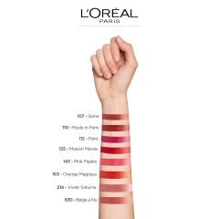 L'ORÉAL PARIS Color Riche Saten Bitişli Ruj - 107 Seine Sunset Nude