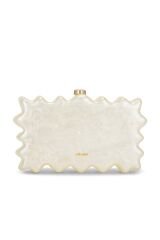 Paloma Clutch in Ivory Cult Gaia