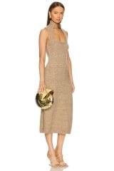 Sirena Clutch in Shiny Gold Cult Gaia