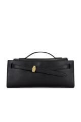 Dash Clutch in Black Veronica Beard