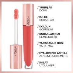 L'ORÉAL PARIS Brilliant Signature Plump in Gloss Ruj 410, Inflate