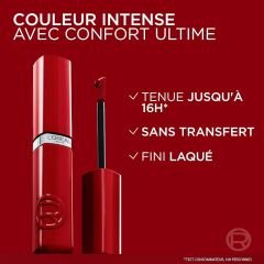 L'ORÉAL PARIS Infaillible Laque Resistance Likit Parlak Ruj - 420 Rouge Paris