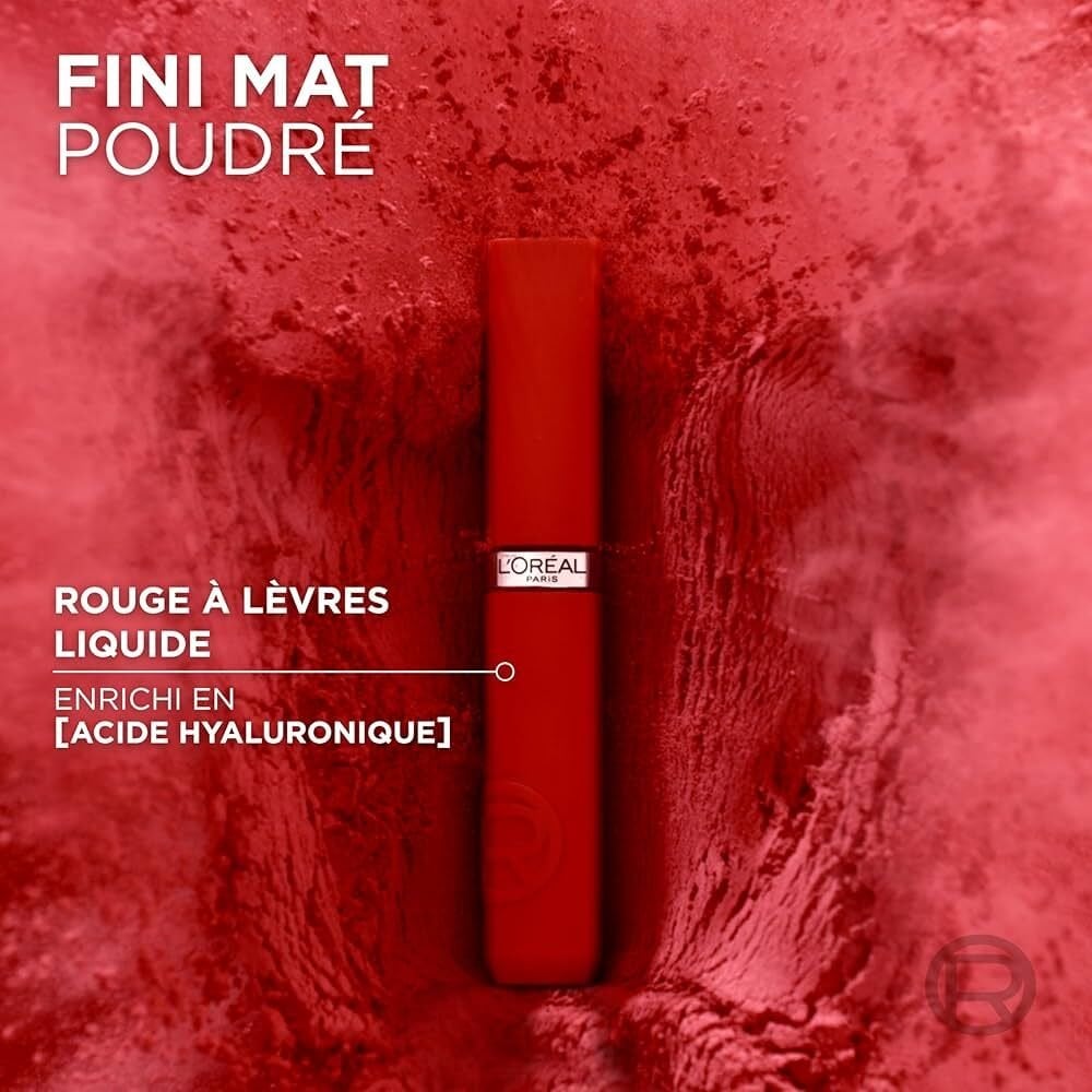 L'ORÉAL PARIS Loreal Infaillible Matte Resistance Likit Mat Ruj - 645 Crush Alert