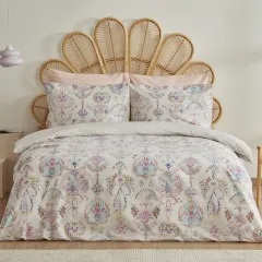Sarah Anderson Malia Çift Kişilik Nevresim Takımı Multicolor