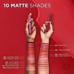 L'ORÉAL PARIS Infaillible Matte Resistance Likit Mat Ruj - 300 Sun Bathing