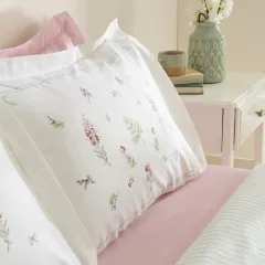 Karaca Home Le Mans %100 Pamuk Çift Kişilik Nevresim Takımı Pembe