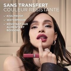 L'ORÉAL PARIS Loreal Infaillible Matte Resistance Likit Mat Ruj - 635 Worth It Medium