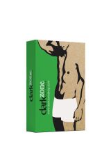 Erkek Beyaz Mikro Modal Boxer