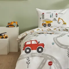 Karaca Home Young Race %100 Pamuk Fitted Tek Kişilik Nevresim Takımı