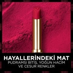L’Oréal Paris Telescopic Lift Maskara + Color Riche Colors of Worth Intense Volume Matte Ruj - 100 Pink Worth It Makyaj Seti