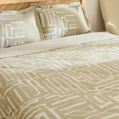 Kaşmir Home Mosy %100 Pamuk Çift Kişilik Nevresim Takımı Çağla