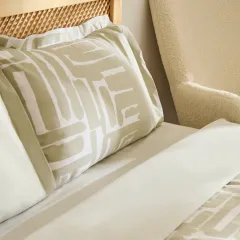 Kaşmir Home Mosy %100 Pamuk Çift Kişilik Nevresim Takımı Çağla