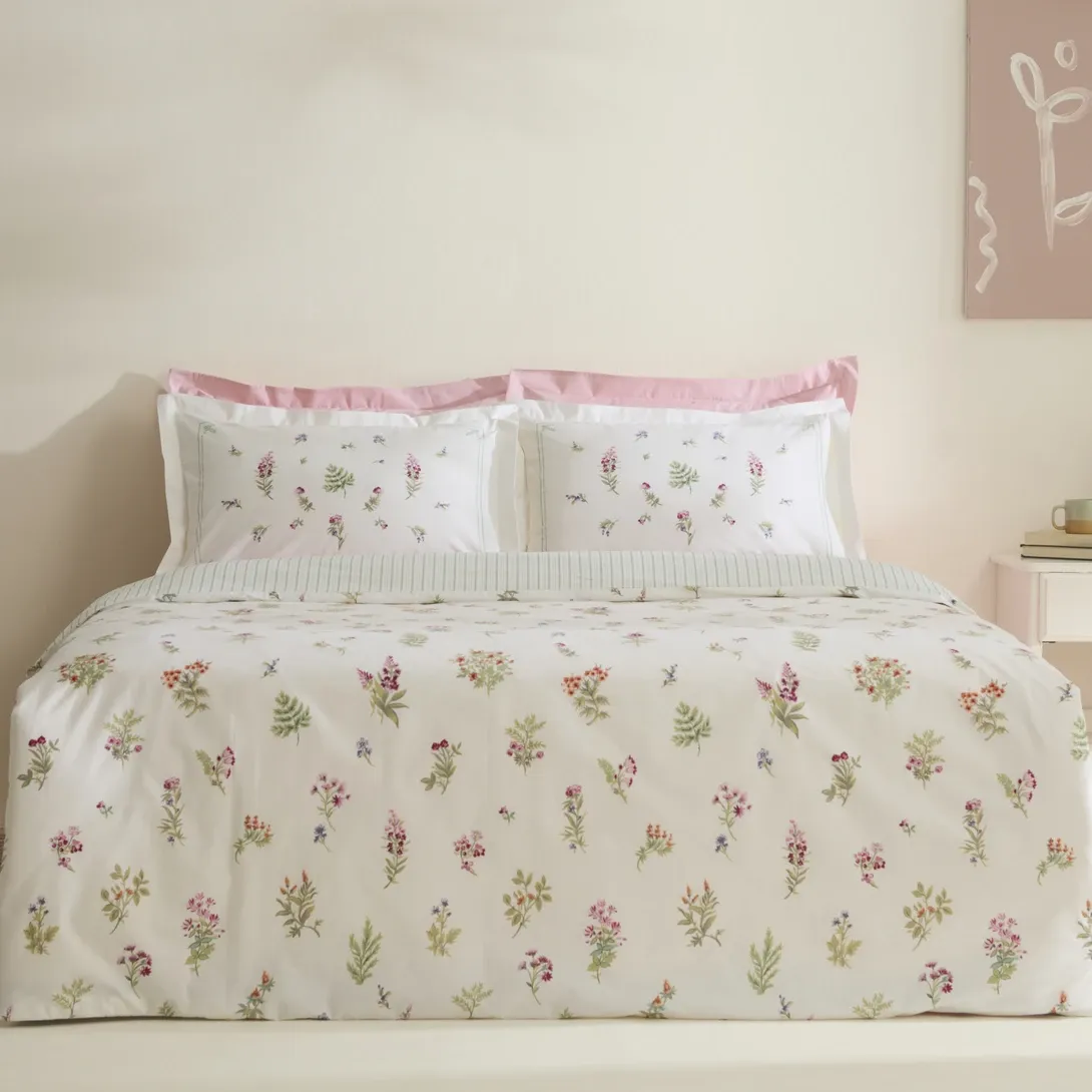 Karaca Home Le Mans %100 Pamuk Tek Kişilik Nevresim Takımı Pembe