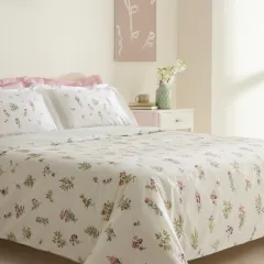 Karaca Home Le Mans %100 Pamuk Tek Kişilik Nevresim Takımı Pembe