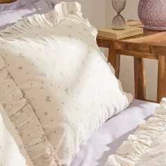 Kaşmir Home Alesya %100 Pamuk Çift Kişilik Nevresim Takım Lila
