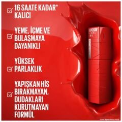 Maybelline New York Vinyl Ink Ruj Cheeky No: 35