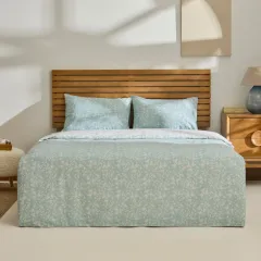 Kaşmir Home Inga Çift Kişilik Nevresim Takımı Mint