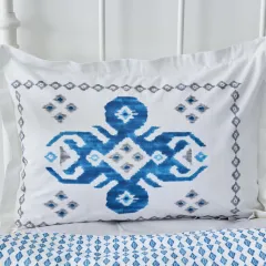 Karaca Home Neos %100 Pamuk Çift Kişilik Nevresim Takımı Mavi