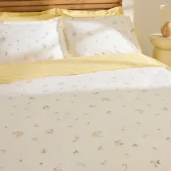 Kaşmir Home Mario Çift Kişilik Nevresim Takımı Sarı