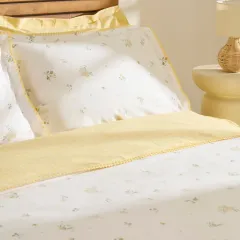 Kaşmir Home Mario Çift Kişilik Nevresim Takımı Sarı