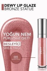 Dewy Lip Glaze Parlak & Dolgun Görünüm Veren Yapışmayan Dudak Parlatıcısı