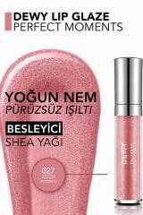Dewy Lip Glaze Parlak & Dolgun Görünüm Veren Yapışmayan Dudak Parlatıcısı