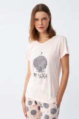 Akbeniz Kadın Kısa Kol Pijama Takım 20410