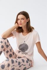 Akbeniz Kadın Kısa Kol Pijama Takım 20410