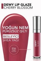 Dewy Lip Glaze Parlak & Dolgun Görünüm Veren Yapışmayan Dudak Parlatıcısı