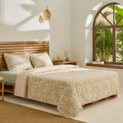 Kaşmir Home Seina Çift Kişilik Nevresim Takımı Terracota