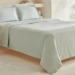Karaca Home White Collection Lavin %100 Pamuk Çift Kişilik Nevresim Takımı Adaçayı