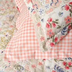 Karaca Home Bonita Pembe %100 Pamuk Çift Kişilik Complete Takım