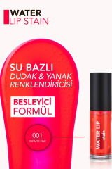 Water Lip Stain Su Bazlı & Kalıcı Dudak Renklendiricisi