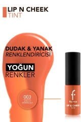 Lip & Cheek Tint - Mat ve Kalıcı Su Bazlı Likit Dudak/Yanak Renklendiricisi