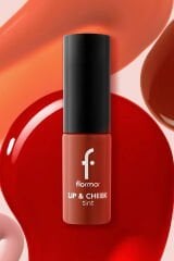 Lip & Cheek Tint - Mat ve Kalıcı Su Bazlı Likit Dudak/Yanak Renklendiricisi