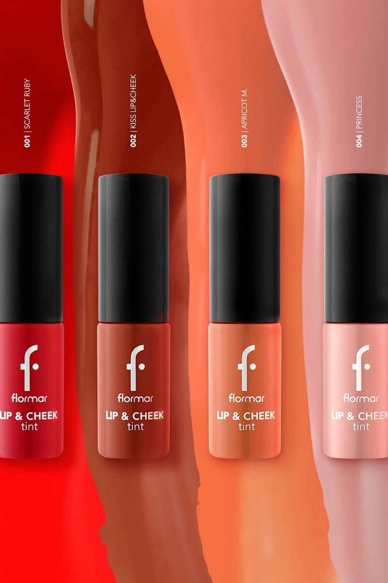 Lip & Cheek Tint - Mat ve Kalıcı Su Bazlı Likit Dudak/Yanak Renklendiricisi