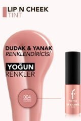 Lip & Cheek Tint - Mat ve Kalıcı Su Bazlı Likit Dudak/Yanak Renklendiricisi