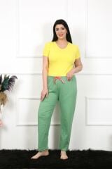 Akbeniz Kadın Pamuklu Büyük Beden Alt Pijama 27473