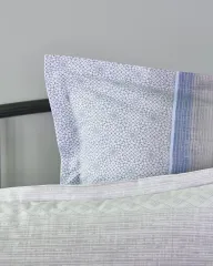 Karaca Home Lapis İndigo Pamuk Çift Kişilik Nevresim Takımı
