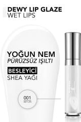 Dewy Lip Glaze Parlak & Dolgun Görünüm Veren Yapışmayan Dudak Parlatıcısı