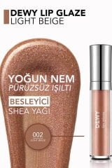 Dewy Lip Glaze Parlak & Dolgun Görünüm Veren Yapışmayan Dudak Parlatıcısı