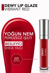 Dewy Lip Glaze Parlak & Dolgun Görünüm Veren Yapışmayan Dudak Parlatıcısı