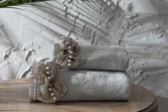 PEARL 50X90 TOWEL STONE