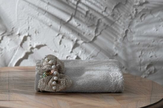 PEARL 30X50 TOWEL STONE