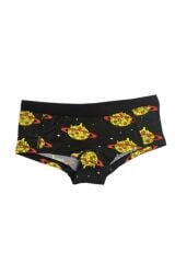 Dijital Baskılı Desenli Kadın Boxer