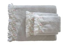 CLARI 30X50 TOWEL STONE