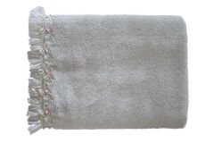 CLARI 90X150 TOWEL STONE