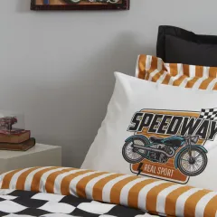 Karaca Home Young Speed Way %100 Pamuk Tek Kişilik Fitted Nevresim Takım